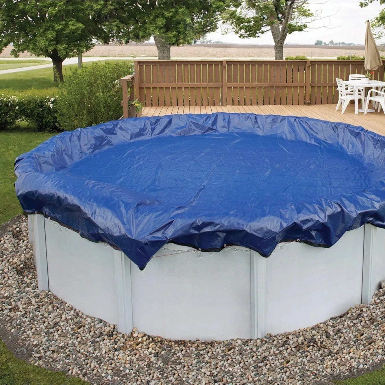33' Round 15 Year Arctic Pro Elite Winter Pool Cover 3 33' Round 15 Year Arctic Pro Elite Winter Pool Cover