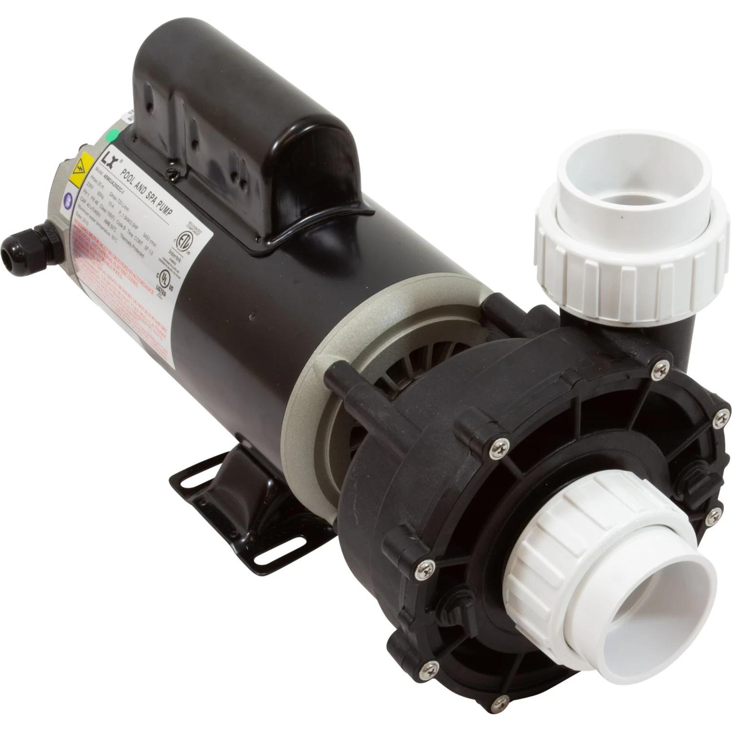 2" - Side Discharge 3.0HP 56 Frame 1-Speed Spa Pump 230v 3 2" - Side Discharge 3.0HP 56 Frame 1-Speed Spa Pump 230v