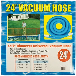 24' Pool Vacuum Hose 1.5" 4 24' Pool Vacuum Hose 1.5" - Image 2