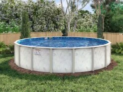 24' Round Caspian 52" Tall Aboveground Pool -POOLSPLASH Sales CarinaEXP2 1 6