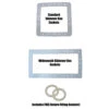 Skimmer Box & Return Gasket Kit 1 Skimmer Box & Return Gasket Kit -POOLSPLASH Sales GasketsEXP