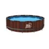18' X 52" Rd Rustic Cedar Pool Kit 1 18' X 52" Rd Rustic Cedar Pool Kit -POOLSPLASH Sales NB19890 NB19891 Teak Pool H1 1