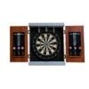 Geneva Bristle Dartboard And Cabinet Set With LED Lighting - Walnut Finish 2 Geneva Bristle Dartboard And Cabinet Set With LED Lighting - Walnut Finish -POOLSPLASH Sales azmonusthfw9fvh8lqcp