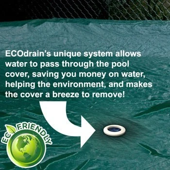 12' X 20' Rectangular Arctic Pro ECOdrain 15 Year Winter Pool Cover 4 12' X 20' Rectangular Arctic Pro ECOdrain 15 Year Winter Pool Cover - Image 2