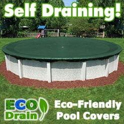 15' X 30' Oval Arctic Pro ECOdrain 15 Year Winter Pool Cover
