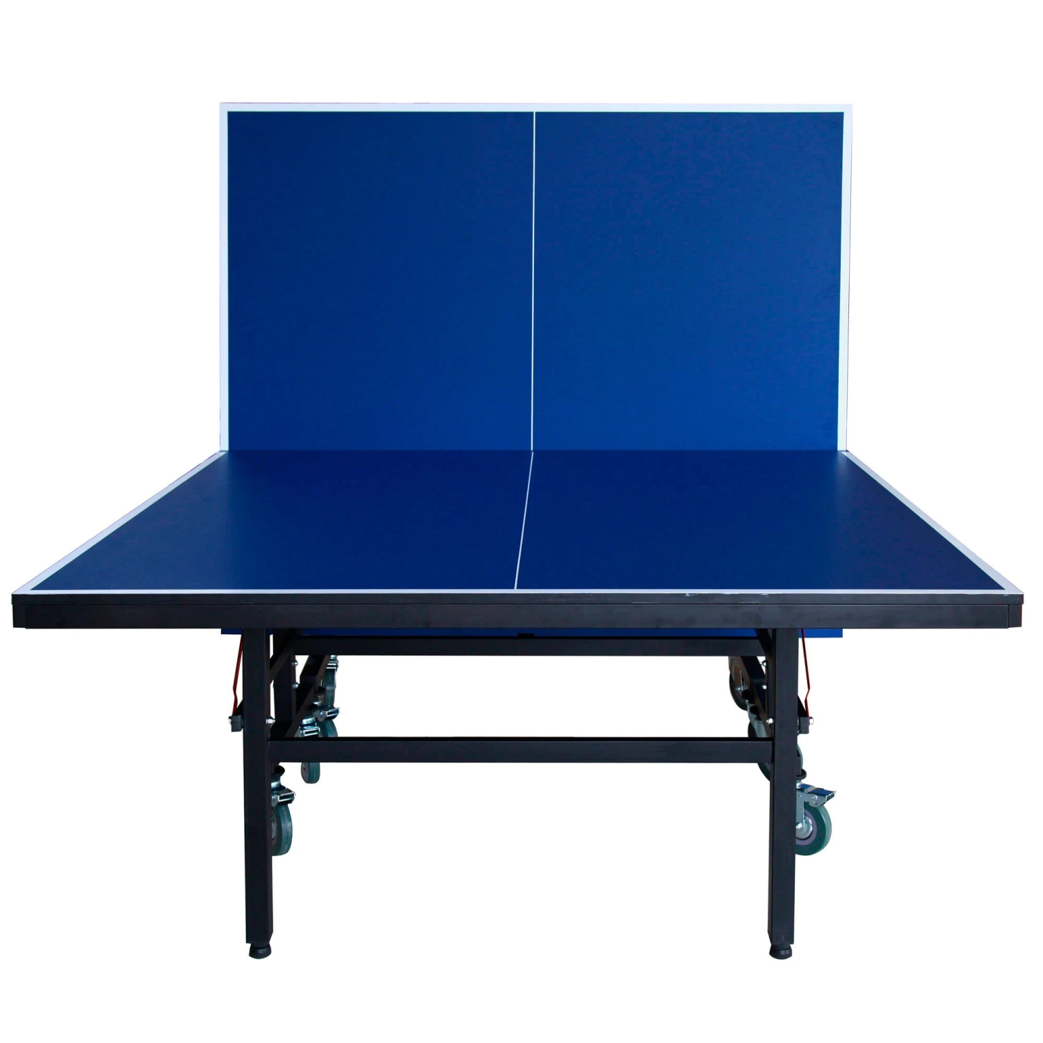 Back Stop 18mm Table Tennis Table With Two Carriage Transport System 6 Back Stop 18mm Table Tennis Table With Two Carriage Transport System - Image 4