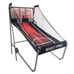 Shot Pro Deluxe 81-in Dual Basketball Arcade Game With LED Scoring