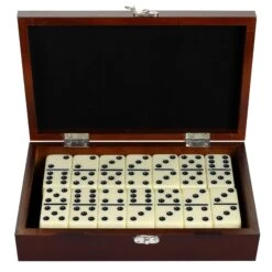 Premium Domino Set W/ Wooden Carry Case 10 Premium Domino Set W/ Wooden Carry Case -POOLSPLASH Sales i0mh3tgp0pjw6w7nfuge
