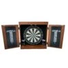Farmington Bristle Dartboard And Cabinet Set - Walnut Finish -POOLSPLASH Sales ivrtfo2eqwwljobgxlxk