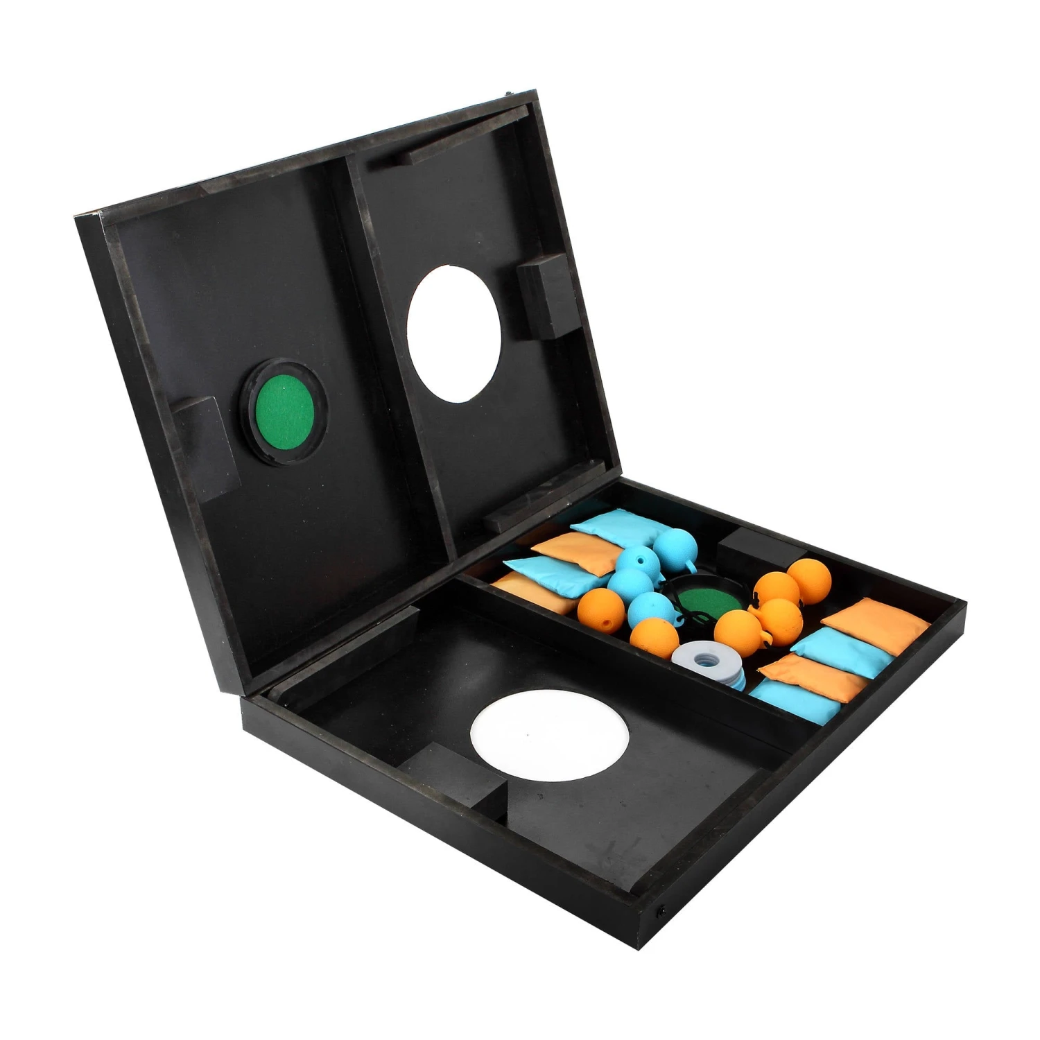 Triple Play Cornhole 3-in-1 Bean Bag Toss Game Set 7 Triple Play Cornhole 3-in-1 Bean Bag Toss Game Set - Image 5