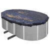 15' X 30' Oval Arctic Pro Leaf Net Pool Cover