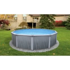 15' Round Martinique 52" Tall Aboveground Pool 8 15' Round Martinique 52" Tall Aboveground Pool -POOLSPLASH Sales meyebnvi4pvibn84qjm5 3