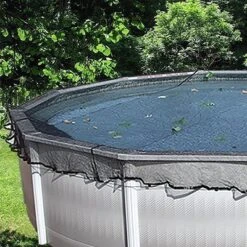 18' Round Arctic Pro Leaf Net Pool Cover