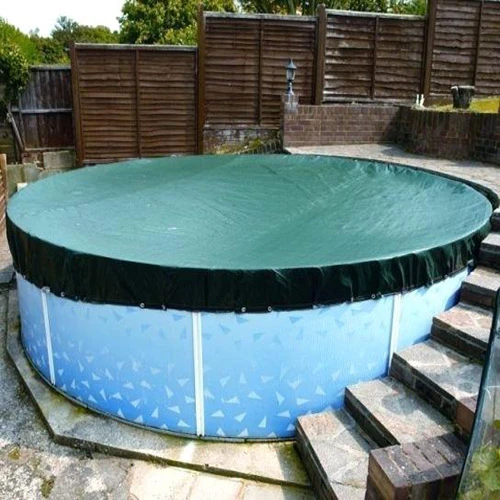 24' Round Arctic Pro Micro Mesh 8 YR. Winter Pool Cover 3 24' Round Arctic Pro Micro Mesh 8 YR. Winter Pool Cover