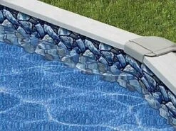Premium Kit -24' Round Caspian 52" Tall Aboveground Pool -POOLSPLASH Sales rockboulder wall 1 12 1