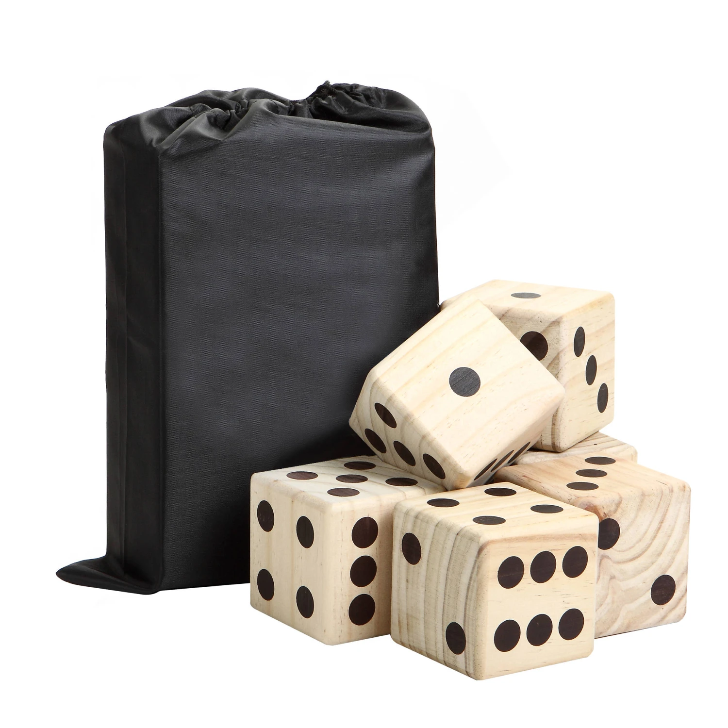 High Roller Yard Dice Set With Black Nylon Storage Bag 5 High Roller Yard Dice Set With Black Nylon Storage Bag - Image 3