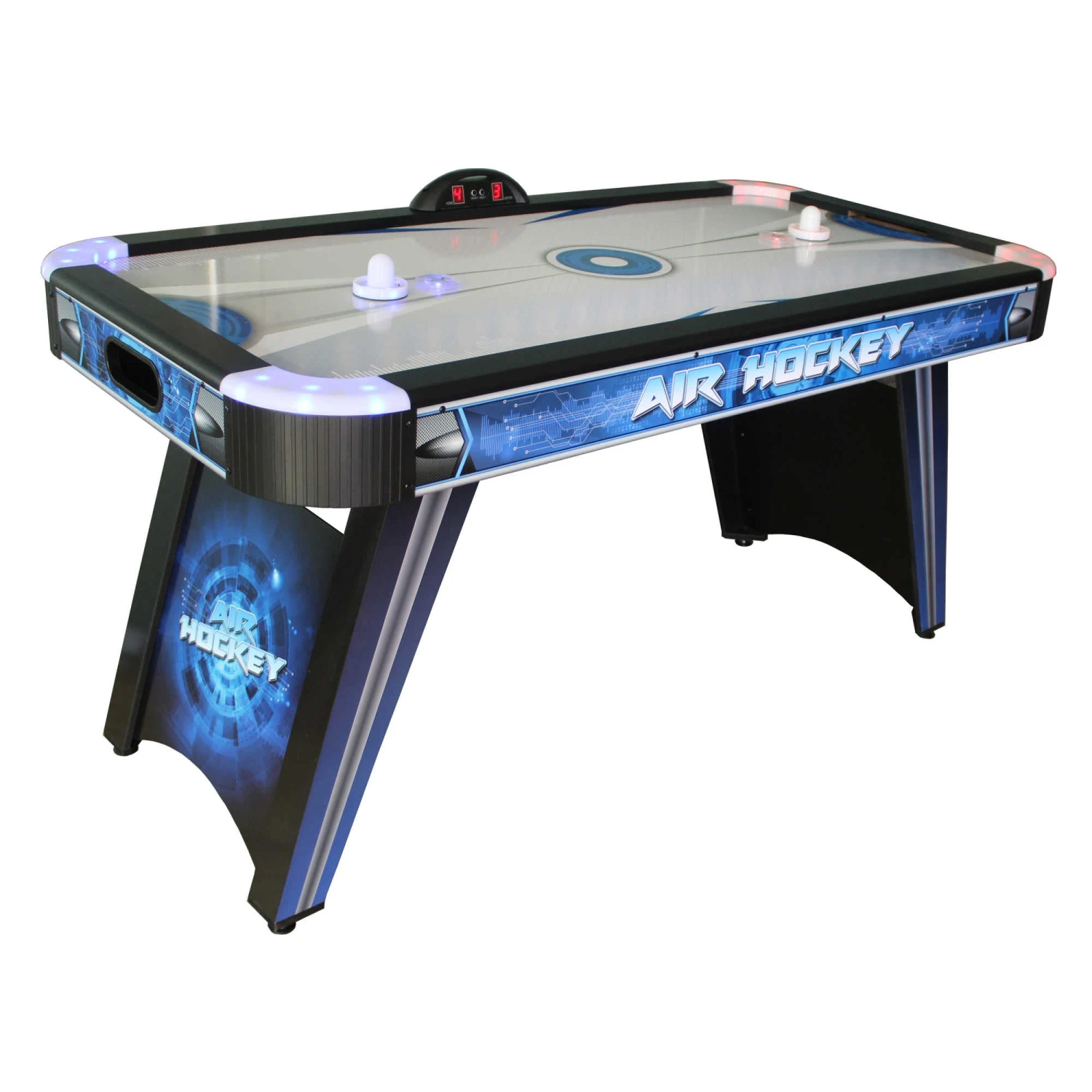 Vega 5-ft Air Hockey Table With LED Scoring, Lights And Sound 3 Vega 5-ft Air Hockey Table With LED Scoring, Lights And Sound