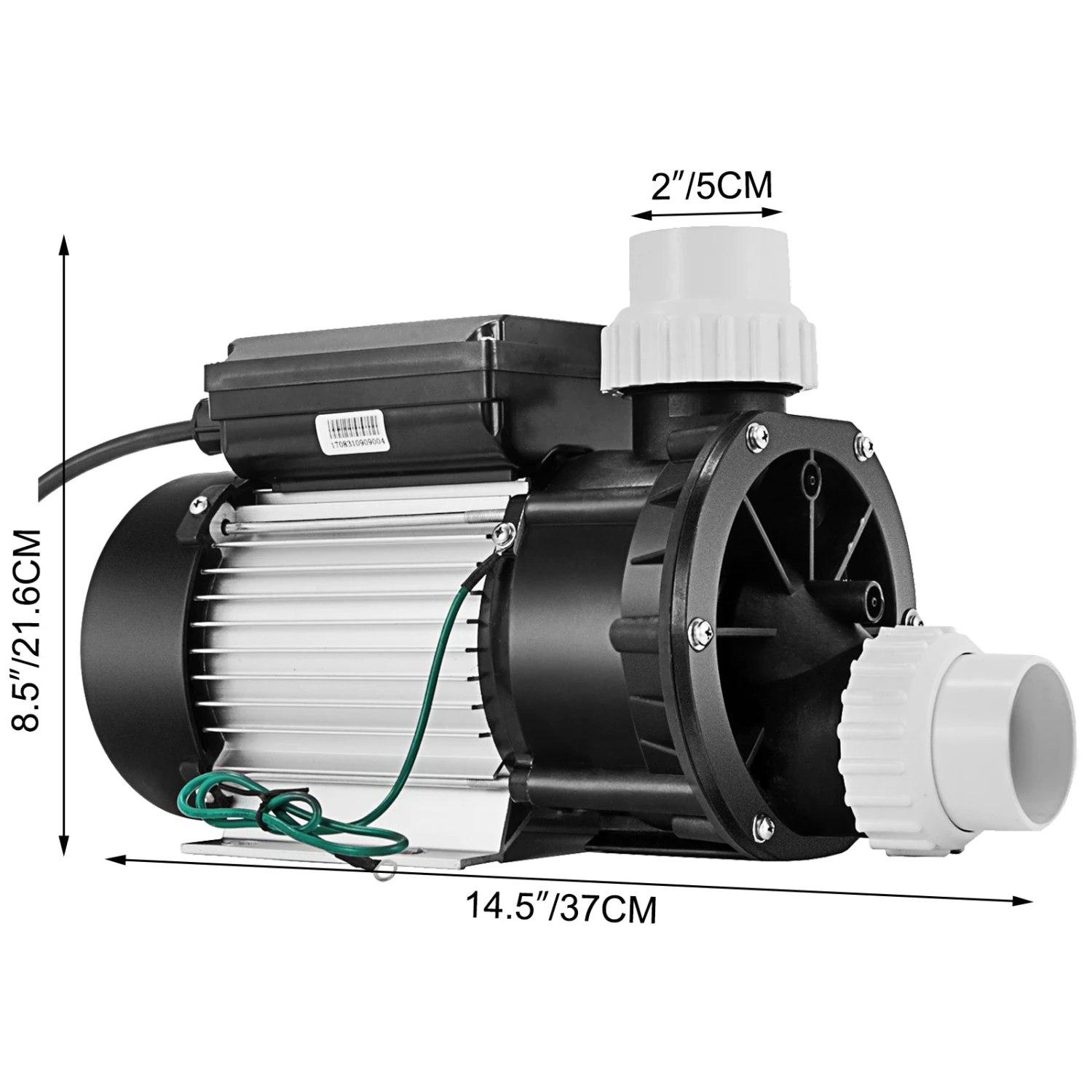 2" - 0.5HP Single Speed Spa / Bath Pump 7 2" - 0.5HP Single Speed Spa / Bath Pump - Image 5