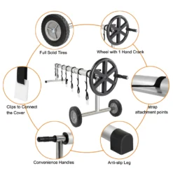 Twister 12'-22' Inground Solar Cover Reel 10 Twister 12'-22' Inground Solar Cover Reel -POOLSPLASH Sales twister4 1