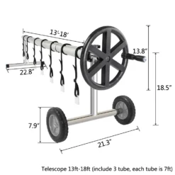 Twister 6'-18' Inground Solar Cover Reel 9 Twister 6'-18' Inground Solar Cover Reel -POOLSPLASH Sales twister6 18