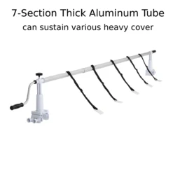 Twister 16' Aboveground Solar Cover Reel -POOLSPLASH Sales twisterabg8