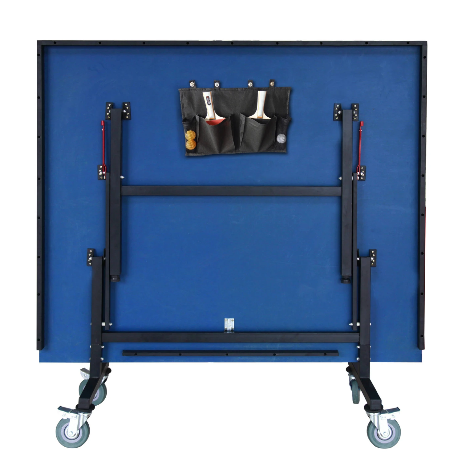 Back Stop 18mm Table Tennis Table With Two Carriage Transport System 7 Back Stop 18mm Table Tennis Table With Two Carriage Transport System - Image 5
