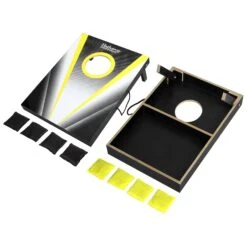 Compact Cornhole Bean Bag Toss Game Set
