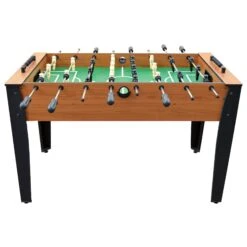 Hurricane 54-Inch Foosball Table With Light Cherry Finish, Analog Scoring And Accessories -POOLSPLASH Sales vcde2rynbgmpshiief05