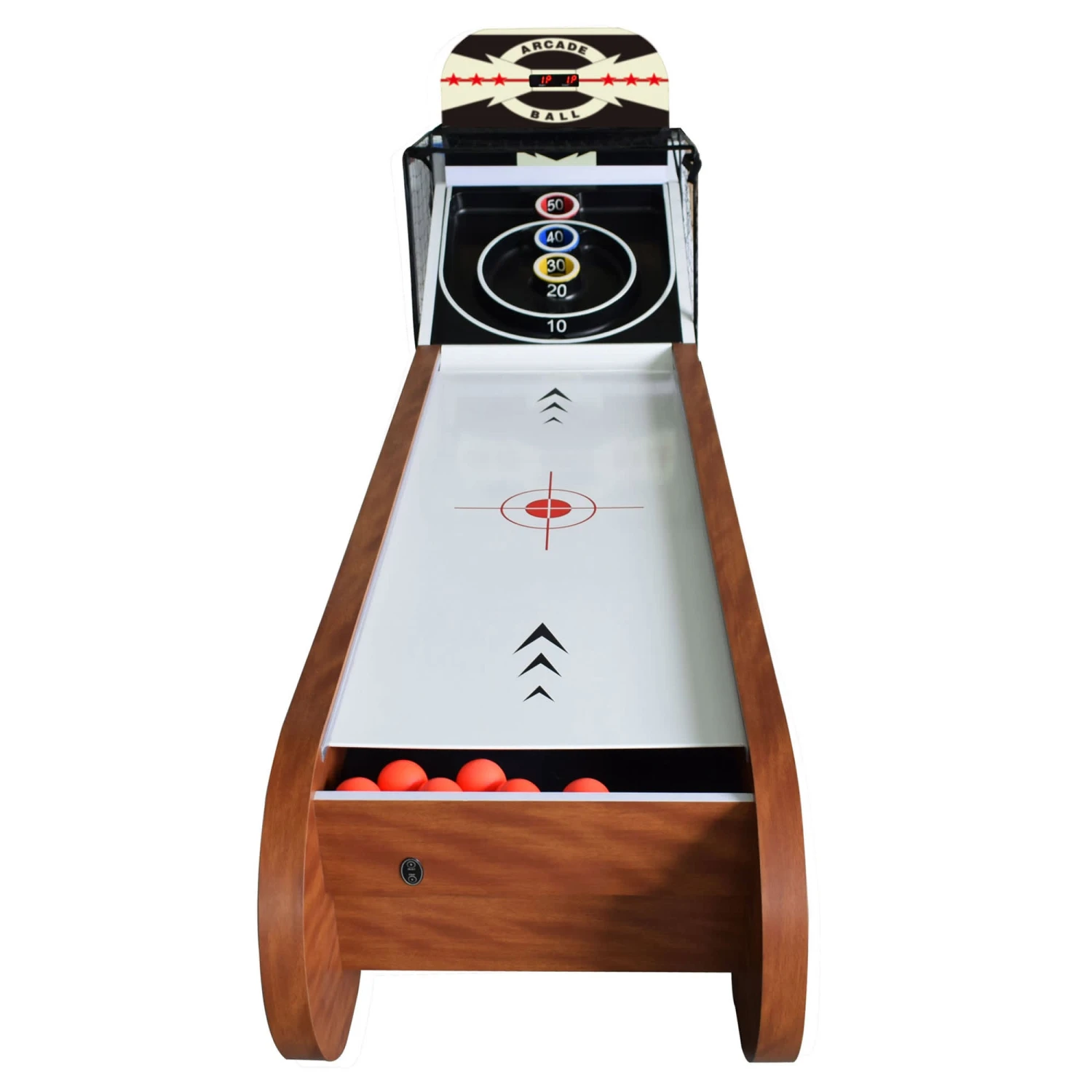 Boardwalk 8-ft Roll Hop And Score Arcade Game Table With LED Scoring 4 Boardwalk 8-ft Roll Hop And Score Arcade Game Table With LED Scoring - Image 2