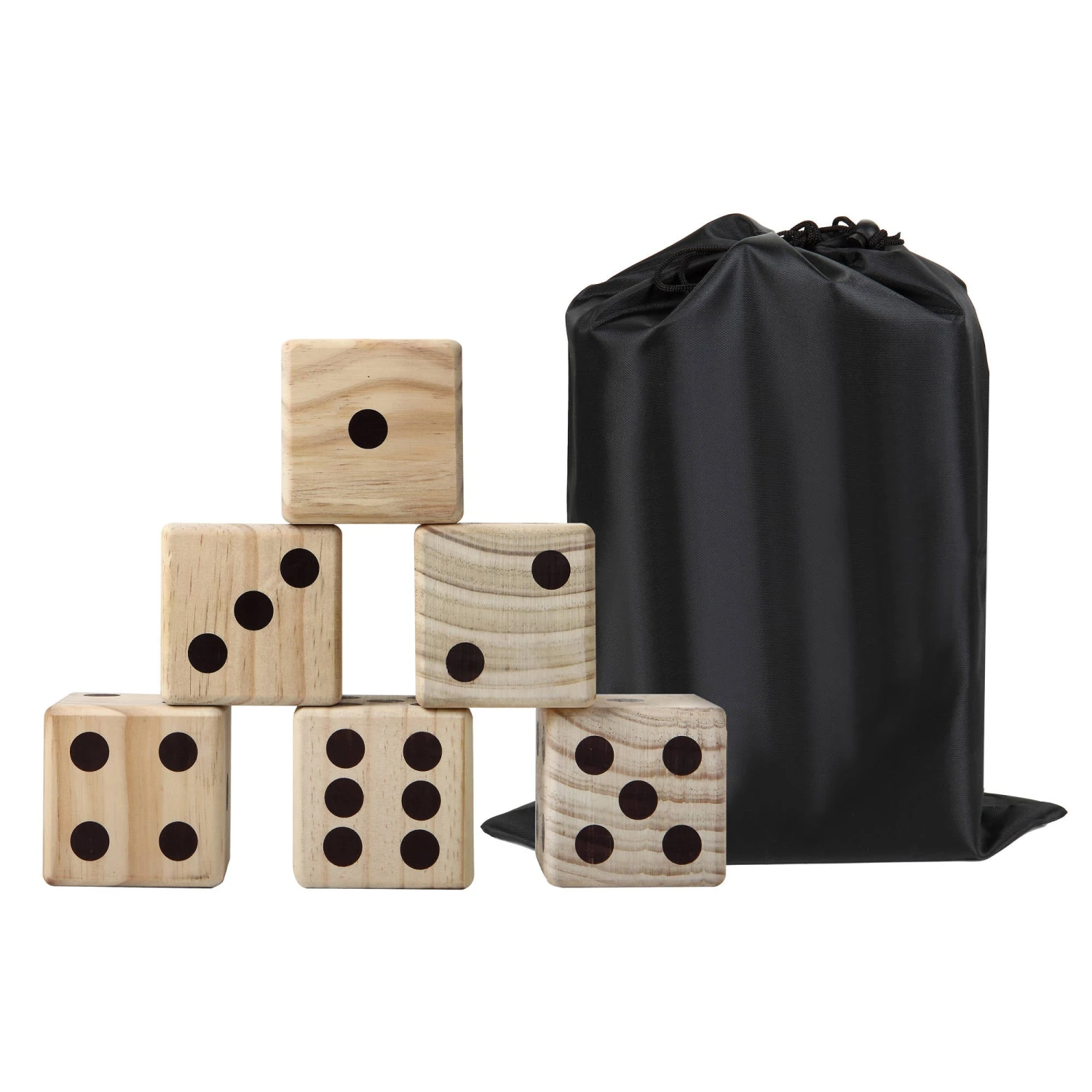 High Roller Yard Dice Set With Black Nylon Storage Bag 3 High Roller Yard Dice Set With Black Nylon Storage Bag