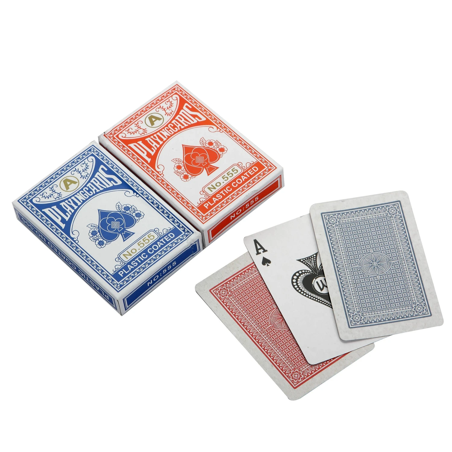 Monte Carlo Dual Deck Standard Playing Cards W Case 7 Monte Carlo Dual Deck Standard Playing Cards W Case - Image 5