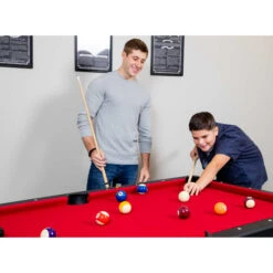 Spartan 6-ft Pool Table With Table Tennis Top - Black With Red Felt 9 Spartan 6-ft Pool Table With Table Tennis Top - Black With Red Felt -POOLSPLASH Sales yocjqszq7k27lldyvdjg