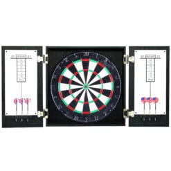 Winchester Dartboard And Cabinet Set